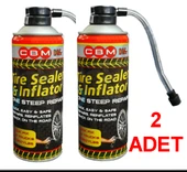 Lastik Tamir Kiti Lastik Tamir Spreyi 400 Ml Büyük Boy 2 Adet thumbnail 1