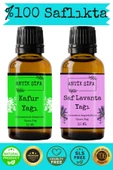 Antik Şifa Kafur Yağı Ve Lavanta Yağı (10ML 10ML)-%100 Saf Uçucu Yağlar thumbnail 1