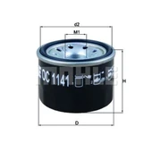 Bmw G 310 R - Mahle 0C1141 Yağ Filtresi thumbnail 2