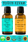 Antik Şifa %100 Saf Çay Ağacı Uçucu Yağı ve Portakal Uçucu Yağı - (10ml + 10ml) - 1