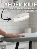 Beylini Mini Ütü Masası Pratik Konforlu Taşınabilir Portatif Hafif Asılabilir Seyahat Kompakt Ütü Masa 38x88 thumbnail 2