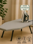 Beylini Mini Ütü Masası Pratik Konforlu Taşınabilir Portatif Hafif Asılabilir Seyahat Kompakt Ütü Masa 38x88 thumbnail 1