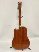 Cort AD880CENAT Naturel Elektro Akustik Gitar-OUTLET Minör Kozmetik Kusurlu (SIFIR ÜRÜN Ton ve Sap Dengesi Sorunsuz) - 4