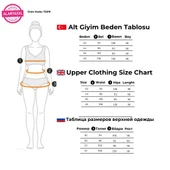 Büyük Beden Kadın Boru Paça Toparlayıcı Yüksel Bel Pantolon - 6