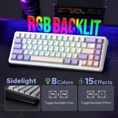 Aula F65 Nimbus V3 Switch Mekanik RGB TKL Kablosuz Gaming Klavye thumbnail 4