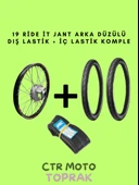19 Ride It Arka Jant Seti – Hazır Düzülü Komple Dış Lastik + İç Lastik Takımı - 1