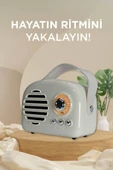 Torima KTS-1682 Gri Taşınabilir Bluetooth Hoparlör thumbnail 3