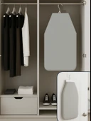 Beylini Mini Ütü Masası Pratik Konforlu Taşınabilir Portatif Hafif Asılabilir Seyahat Kompakt Ütü Masa 38x88 thumbnail 5