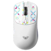 Aula SC580X Lightweight PAW3311 10000 DPI 1000Hz Beyaz Kablosuz Gaming Mouse thumbnail 1