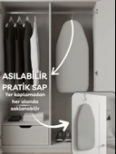 Beylini Mini Ütü Masası Pratik Konforlu Taşınabilir Portatif Hafif Asılabilir Seyahat Kompakt Ütü Masa 40x90 - 5