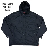 Büyük Beden Erkek Yağmurluk Rüzgarlık İnce Mont Battal Ceket - 7