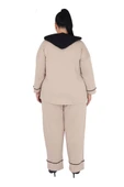 Kadın Büyük Beden Pamuk Alt Üst Uzun Kollu İkili Takım thumbnail 10
