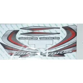 Yamaha Ybr 125 Etiket Takımı Kırmızı 2004-2008 thumbnail 1