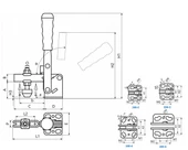200-2 Yatay Tabanlı Dikey Bağlantı Elemanı 23695 - 2