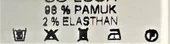 Büyük Beden Kadın Toparlayıcı Beli Lastikli Dar Paça Paçası Taşlı Pantolon - 4