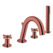 Juno A4093526 Küvet Bataryası, 4 Delikli, Bakır thumbnail 1