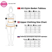 Büyük Beden Kadın Mom Fit Paçası Taş Detaylı Pantolon - 6