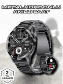 NFC ve Kablosuz Şarjlı Akıllı Saat EKG, Nabız & Spor Modları ile iOS ve Android Uyumlu thumbnail 2