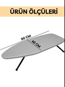 Beylini Mini Ütü Masası Pratik Konforlu Taşınabilir Portatif Hafif Asılabilir Seyahat Kompakt Ütü Masa 40x90 - 6