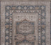 Gabardin Halı 7/24 Serisi 1481 Mavi Salon Oturma Yatak Odası Halısı thumbnail 2