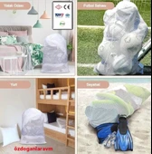 XXXL Perde Tül Gelinlik Güneşlik Yıkama Filesi - 2