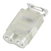 pilelistore V15 EDC El Feneri 1200LM Anahtarlık Işık Tip-C Şarj Edilebilir Taşınabilir Mini Torch Mıknatıs Klips Ile Kam - 1