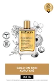 Bioxcin Gold On Skin Kuru Yağ 100 ml Sprey Doğal, Cilt & Saç İçin Besleyici, Nemlendirici Yağ, Monoi Kokulu - 1
