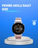 Kablosuz Şarjlı Tam Ekran Akıllı Saat – Türkçe Dil Desteği ve Uzun Pil Ömrü thumbnail 1