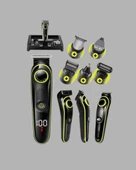 5’i 1 Arada Şarjlı Tıraş Makinesi – Paslanmaz Çelik Başlıklı, Yüz ve Vücut Bakım Cihazı thumbnail 2