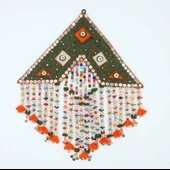 Üçgen keçe nazarlık - 1