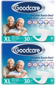 GOODCARE Hasta Bezi Yetişkin Bel Bantlı Tekstil Yüzey Xl Extra Large - Ekstra Büyük 60 Adet (2PK*30) thumbnail 1