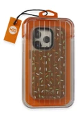 iPhone 14 Pro Max Kılıf HBC-222 Bern Kapak - Kahverengi - 7