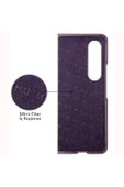 Samsung Galaxy Z Fold 3 Kılıf HBC-156 Forum Magneticsafe Kapak - Derin Mor thumbnail 6