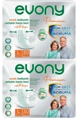 EVONY Premium Hasta Bezi Yetişkin Bel Bantlı Tekstil Yüzey L-büyük 60 Adet thumbnail 1