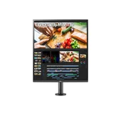 LG 28" 28MQ780 5Ms 60Hz Dual Up QHD 2K Ergo Nano IPS Monitor - 2