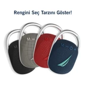 Nautica S30 Taşınabilir Şarjlı Kablosuz Bluetooth Speaker Hoparlör Navy thumbnail 9