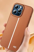 iPhone 15 Pro Max Kılıf HBC-155 Lizbon Kapak - Lacivert - 6