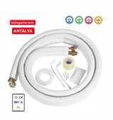 İNVERTER 9000 Btu-12000 Btu Klima 3 Metre Alaminyum Boru 50 Cm Ayak Titreşim Takozu - 2