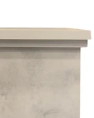 Dlc 1175R Beton Desen 1800 Watt Dekoratif Elektrikli Şömine - 4