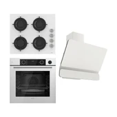 Ferre Flowart Serisi Beyaz Set (ED076+ QMS63CB +D081 ) - 1