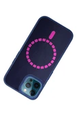iPhone 12 Pro Max Kılıf HBC-156 Forum Magneticsafe Kapak - Lacivert thumbnail 7