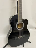 Rennes RGS-44BK Siyah Kesik Kasa Klasik Gitar-OUTLET Minör Kozmetik Kusurlu (SIFIR ÜRÜN Ton ve Sap Dengesi Sorunsuz) thumbnail 3