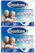 GOODCARE Hasta Bezi Yetişkin Bel Bantlı Tekstil Yüzey L Large - Büyük 60 Adet (2PK*30) thumbnail 1