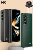 Samsung Galaxy Z Fold 5 Kılıf HBC-155 Lizbon Kapak - Derin Mor - 8