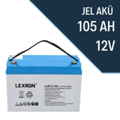 Lexron 105ah-12v Nano-Karbon Jel Akü thumbnail 1