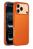 Apple iPhone 17 Pro HBC-242 Dividing Magsafe Kapak - Turuncu thumbnail 1
