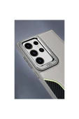 Samsung Galaxy S24 Ultra HBC-264 Lambor Karbon Fiber Sport Kapak - Natural Grey - 6