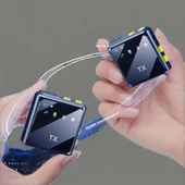 Kablosuz Taşınabilir Yaka & El Mikrofonu | Metal-Plastik Gövdeli, Gürültü Azaltmalı Mikrofon | Mobil, Kamera ve Sahne Kullanımı İçin thumbnail 3