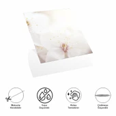 Decohandy 30x30 Cm Pvc Duvar Karosu 4'Lü Paket - Japon Çiçeği - 1