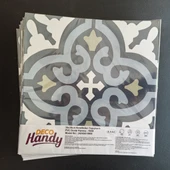 DecoHandy  Pvc Duvar Karosu 30x30cm 4'lü Paket - Çini Desen  0,36m2 - 1